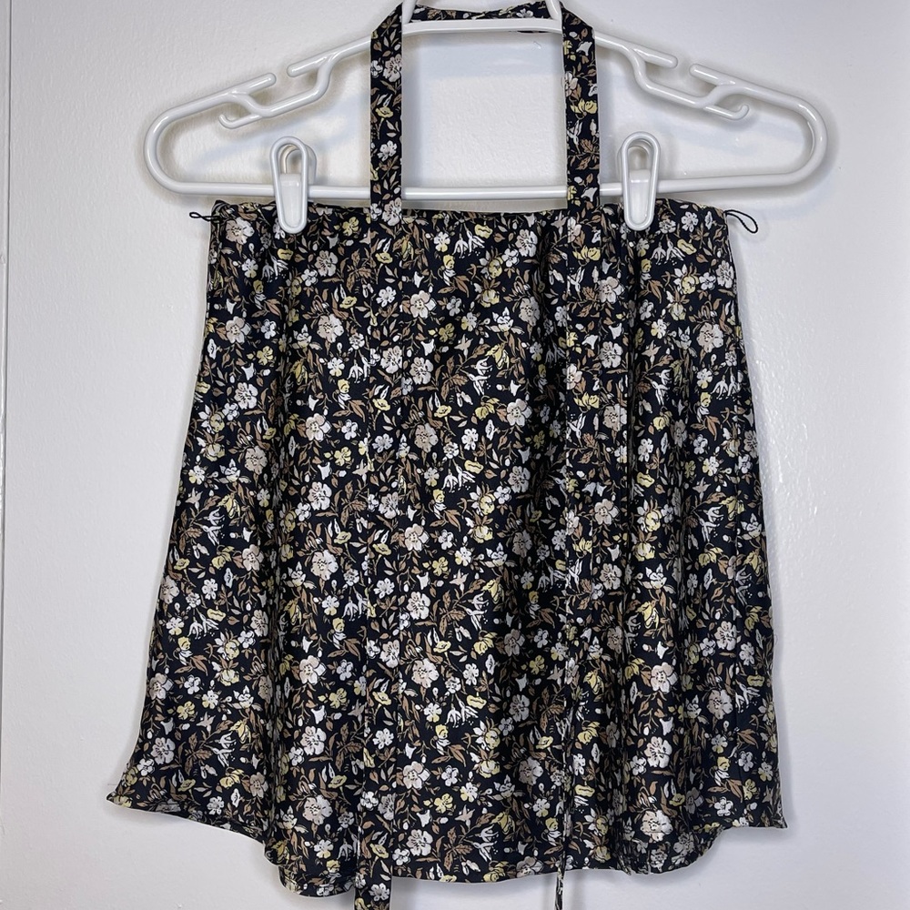 Abercrombie Satin Wrap Mini Skirt